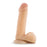8 inch white cock and balls dildo with suction cup base 