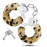 Temptasia Cuffs - Leopard