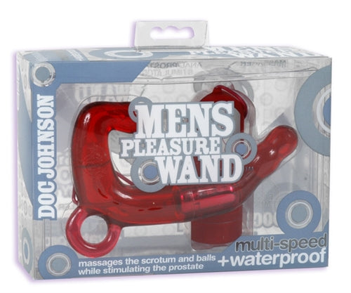 Men's Pleasure Wand - Red