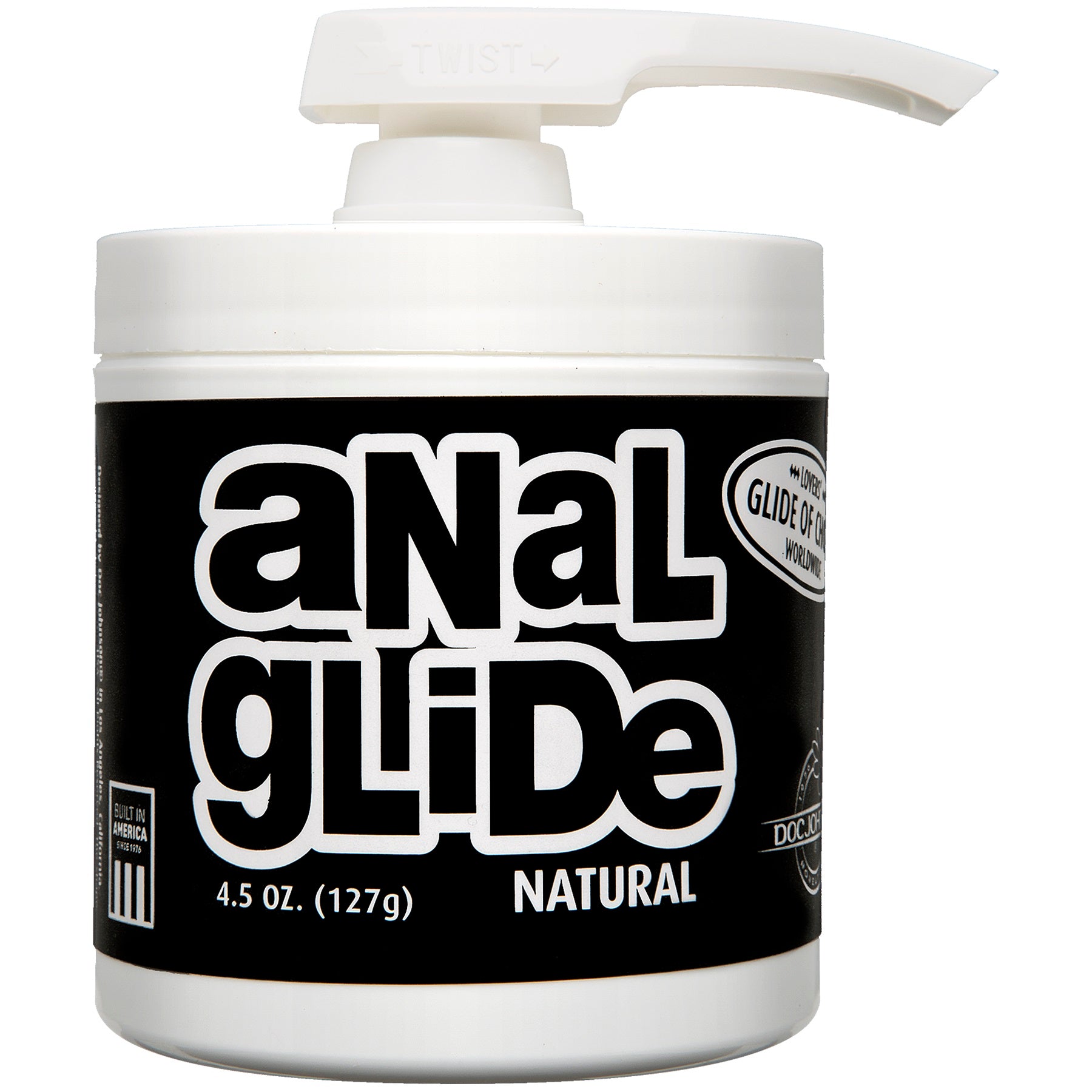Unscented anal lubricant 