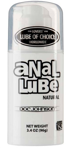 Unscented natural anal lubricant 