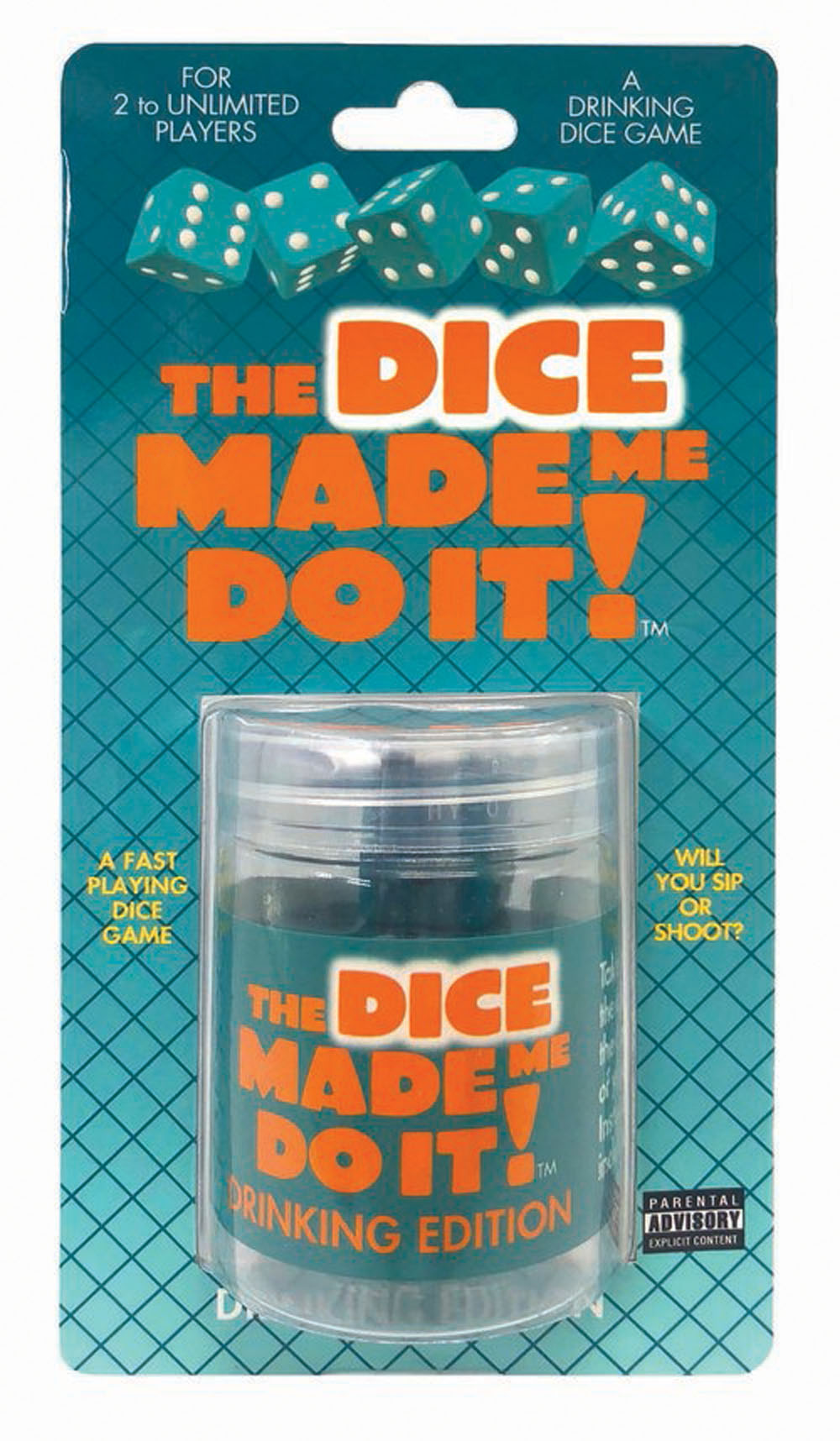 The Dice Made Me Do It- Drinking Edition