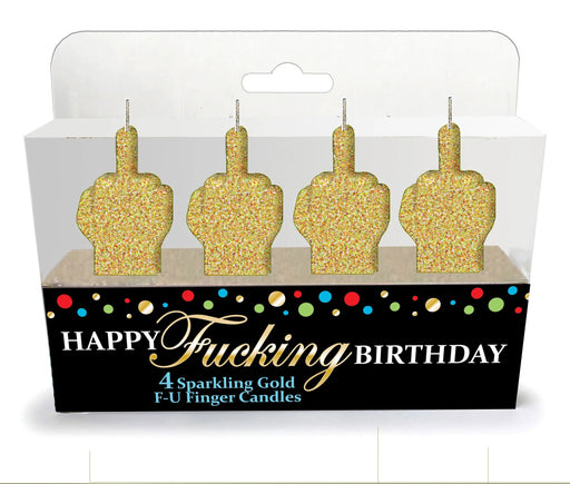 Happy Fucking Birthday Candle Set