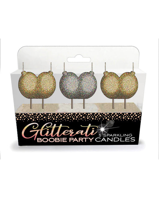 Glitterati Boobie Candle Set