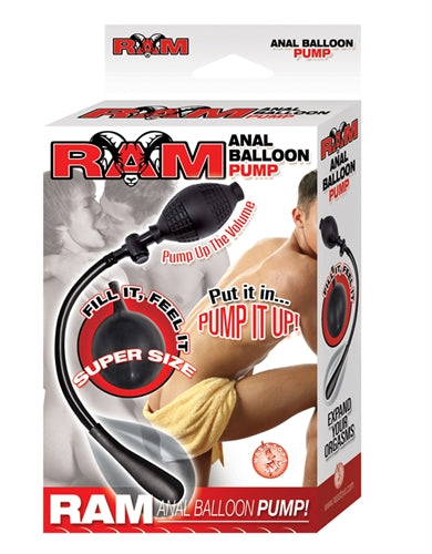 Ram Anal Balloon Pump - Black