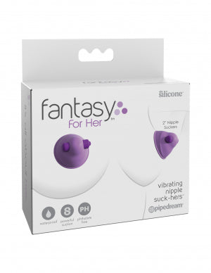 Fantasy for Her Vibrating Nipple Suck-Hers
