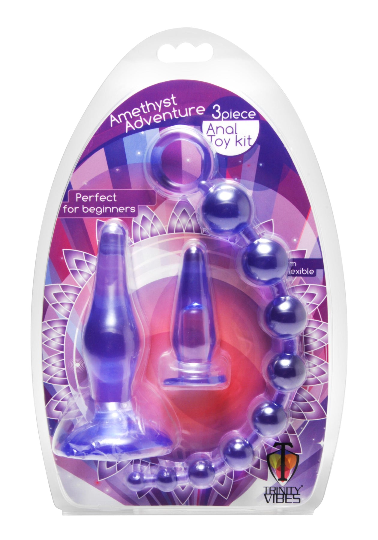 Anal beads butt plug toy erotic kit 