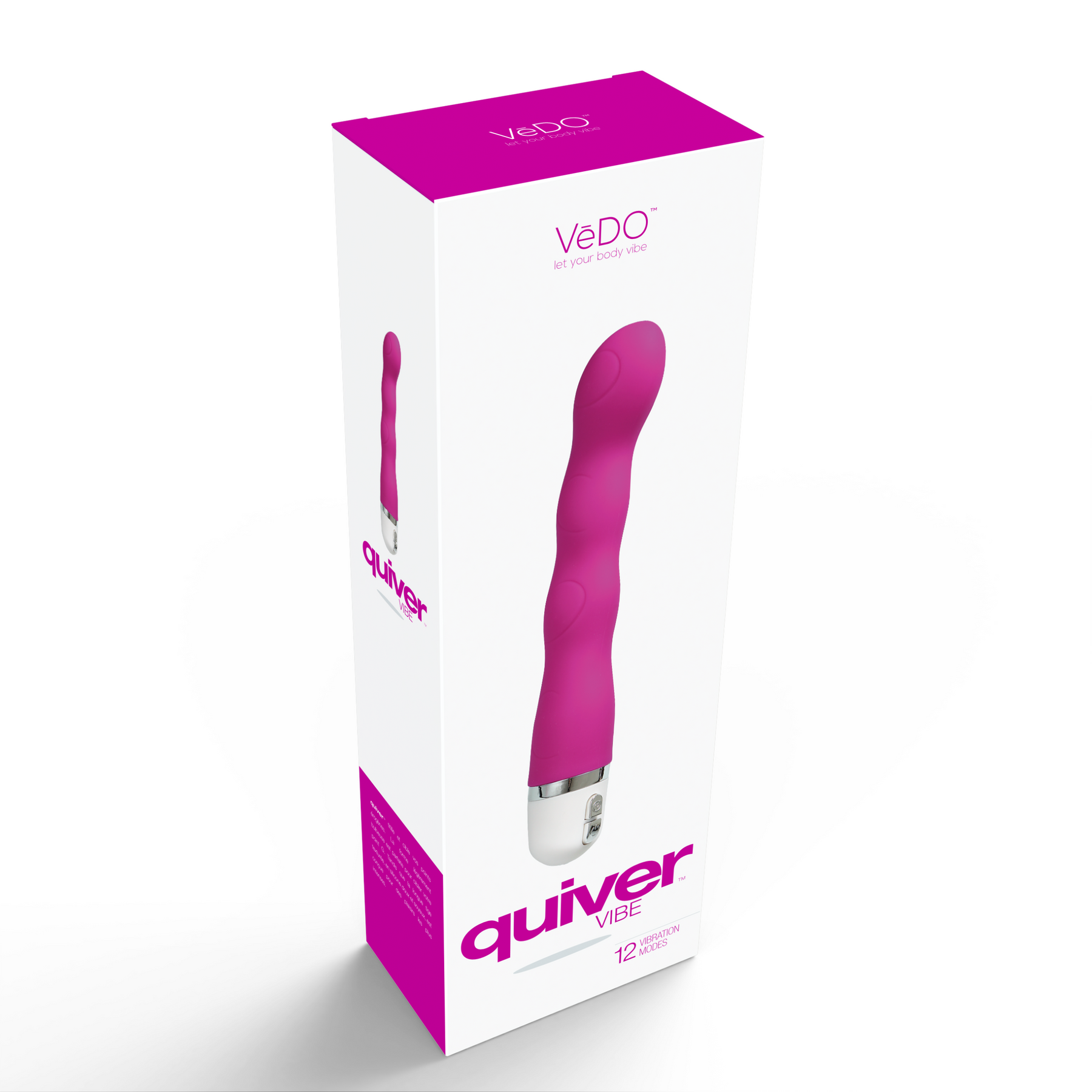 Quiver Vibrator - Hot in Bed Pink