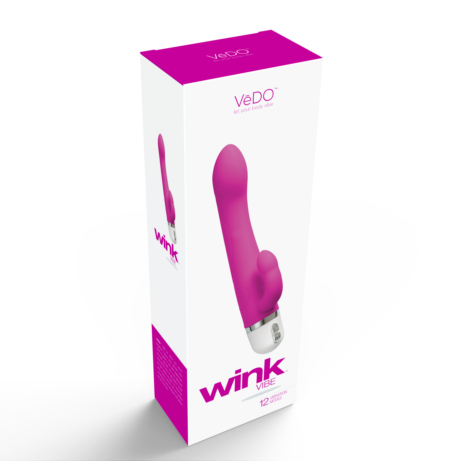 Wink Vibrator G Spot - Hot in Bed Pink