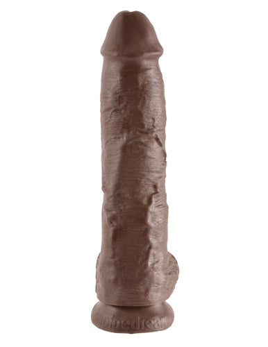 King Cock 10-Inch Cock With Balls - Brown PD5509-29