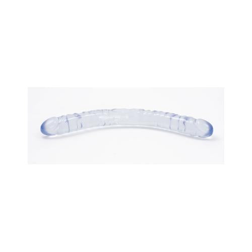 Crystal Jellies Double Dong 18 Inch - Clear