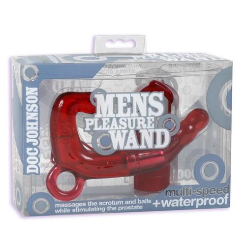 Men's Pleasure Wand - Red