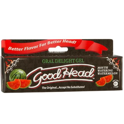 Good Head Oral Delight Gel 4 Oz - Watermelon