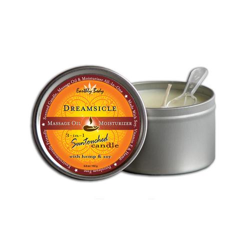 Dreamsicle Suntouched Candle With Hemp 6 Oz