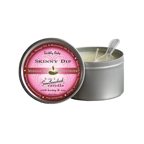 Skinny Dip Suntouched Candle With Hemp 6 Oz