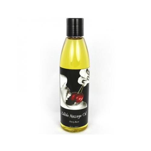 Cherry Edible Massage Oil 8 Oz