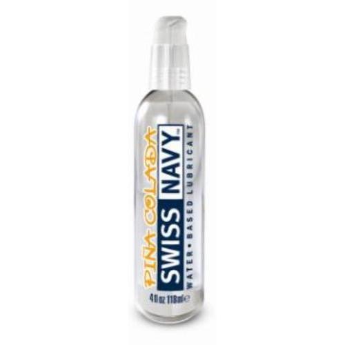 Swiss Navy Flavors Water Based Lubricant - Pina Colada 4 Fl. Oz.