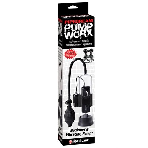 Pump Worx Beginners Vibrating Pump - Black