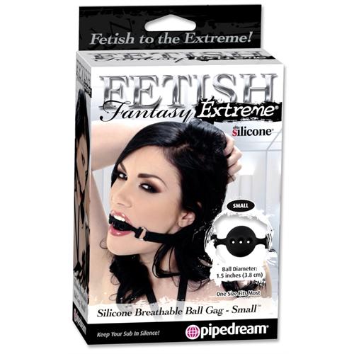 Fetish Fantasy Extreme Silicone Breathable Ball Gag - Small