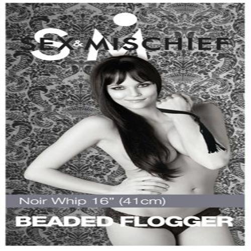 Sex and Mischief Beaded Flogger