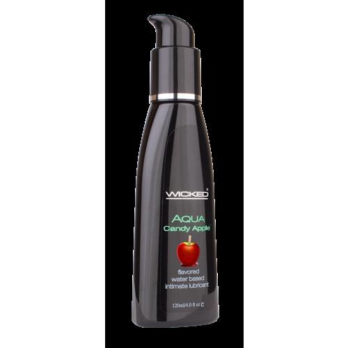 Aqua Candy Apple Flavored Water-Based Lubricant 2 Oz.