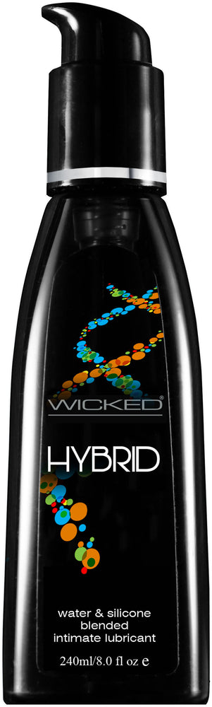 Wicked Hybrid Water & Silicone Lubricant 8.0 Oz WS-90209